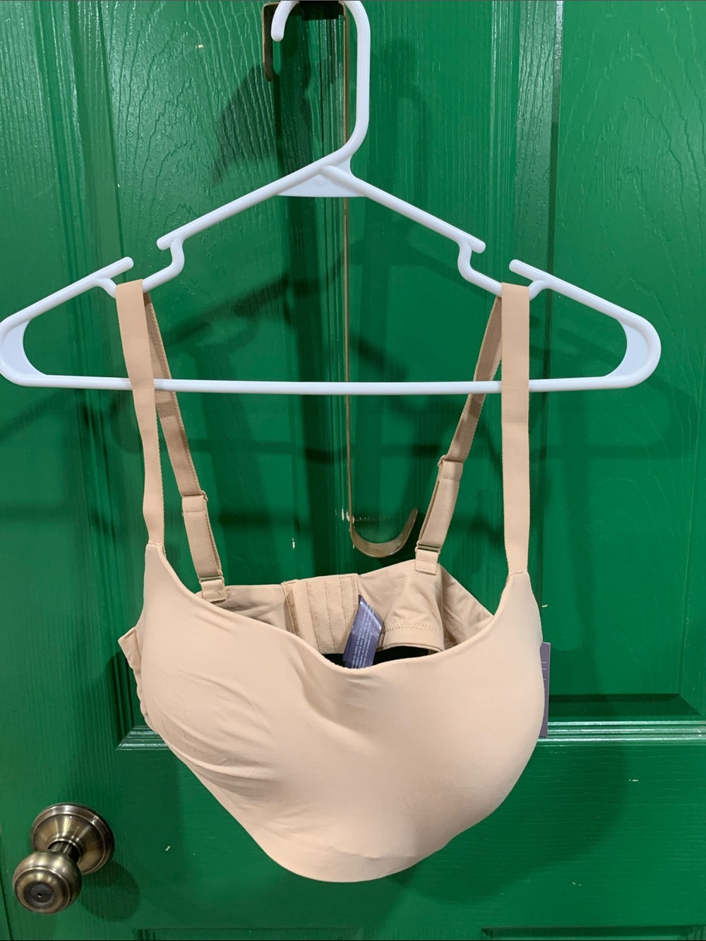 Auden Beige Smooth Seamless T-Shirt Bra